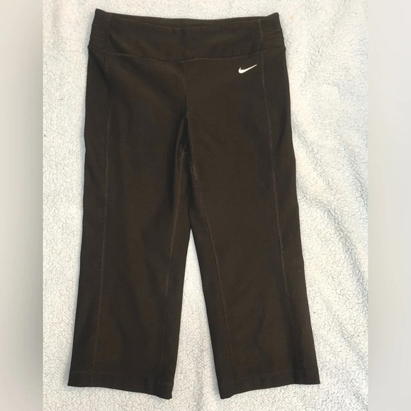 Nike Pants - Nike Performance Wide Leg Ankle Capris Yoga Fitness Pants